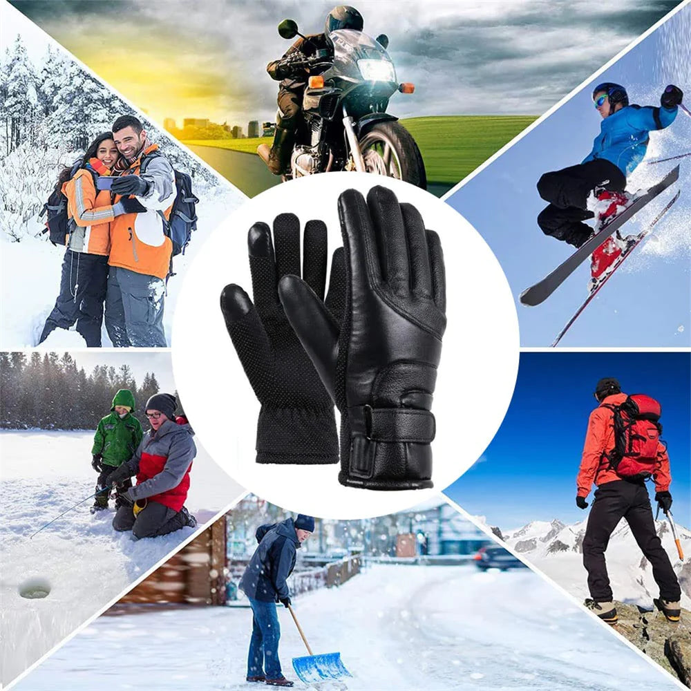 Winter USB Heated Gloves - Thermal, Waterproof, Touchscreen Hand Warmers - USB Winter Gloves Readi Gear