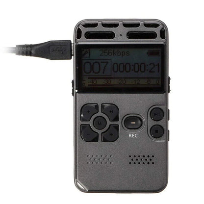64GB Digital Voice Recorder & MP3 Player with LCD Display - Digital voice recorder Readi Gear
