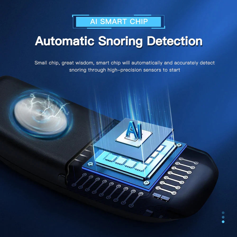 SnoreFree Pro - EMS Pulse Technology Anti Snoring Sleep Aid - anti-snoring device Readi Gear