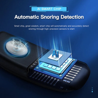 SnoreFree Pro - EMS Pulse Technology Anti Snoring Sleep Aid - anti-snoring device Readi Gear