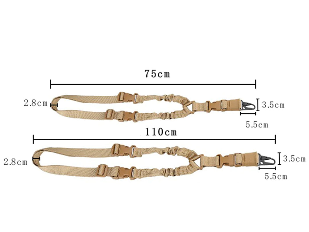 Military-Grade Single Point Rifle Sling - Quick Adjust & Detach - Military-Grade Single Point Rifle Sling - Quick Adjust & Detach Readi Gear