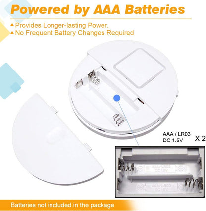 GlassBreak Defender – 4 Wireless Window Alarms with LED & Battery Alert