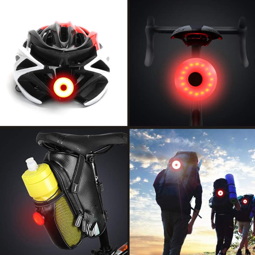 High-Intensity Bike Tail Light - USB LED Rear Light for Helmet & Bag - Bicycle Tail Light Readi Gear