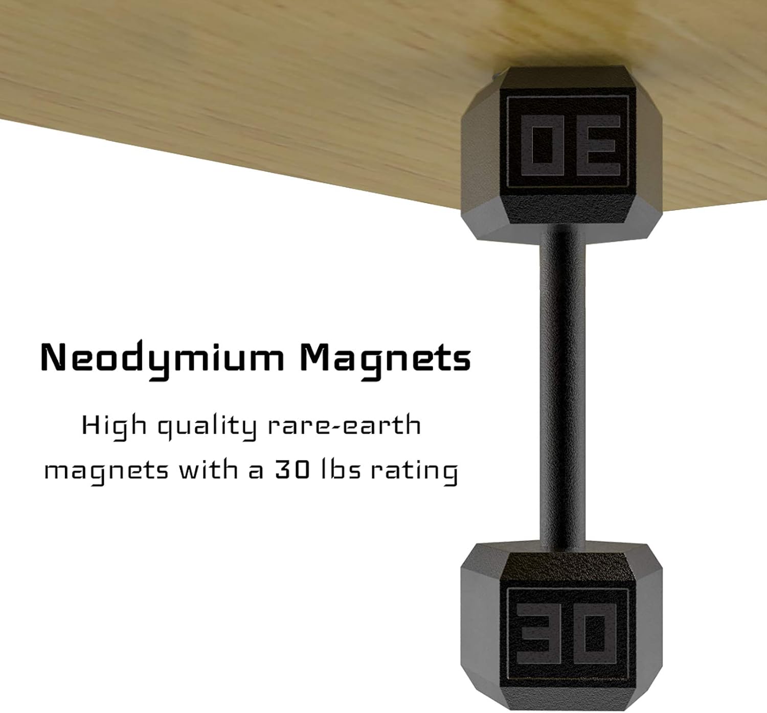 Never Forget Magnetic Concealed Gun Mount 2-Pack for Car, Desk, Wall - Magnetic gun mount Readi Gear