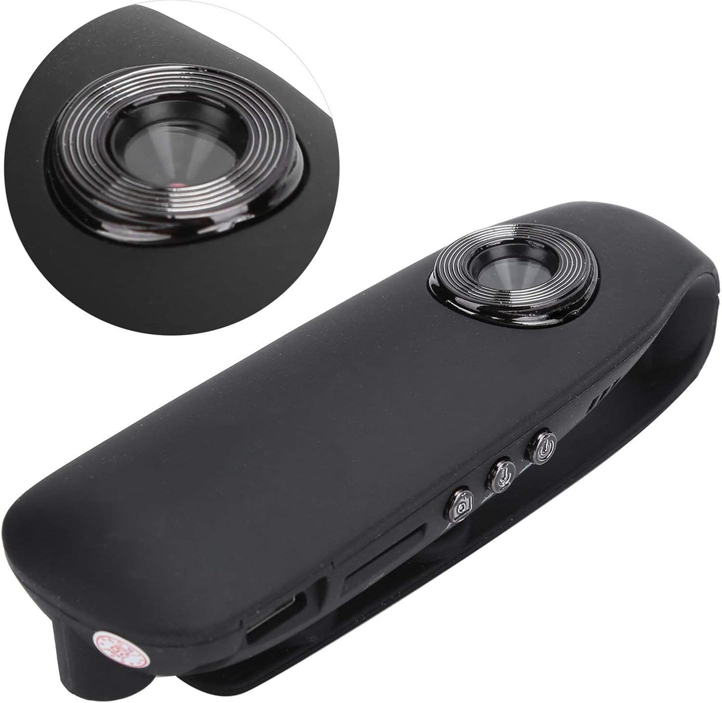 Mini HD Body Cam – Wearable, Motion Detection, Loop Recording