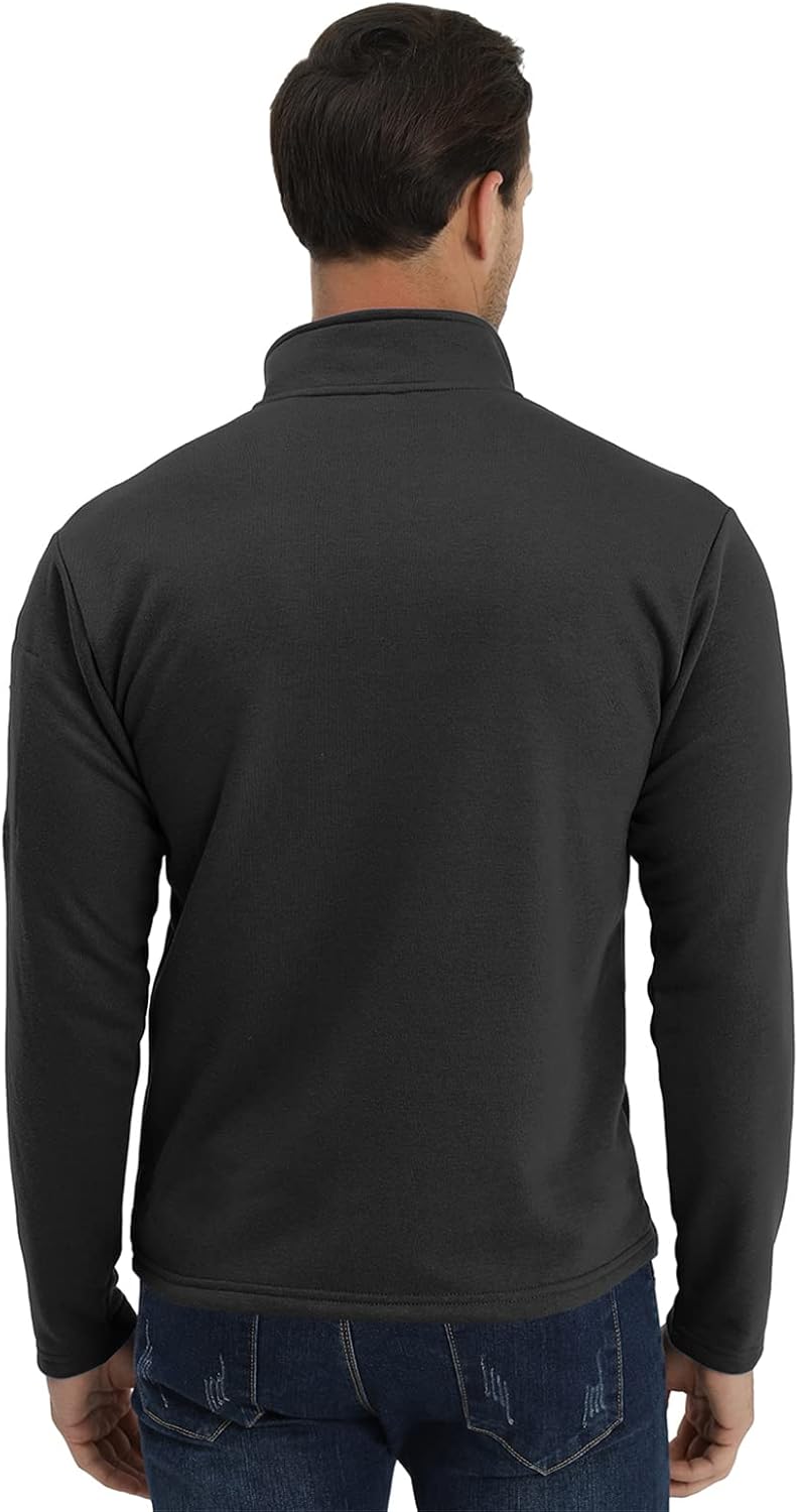 1776 USA Flag Men's Sweatshirt - Patriotic 1/4 Zip Pullover - 1776 1/4 zip pullover sweatshirt Readi Gear