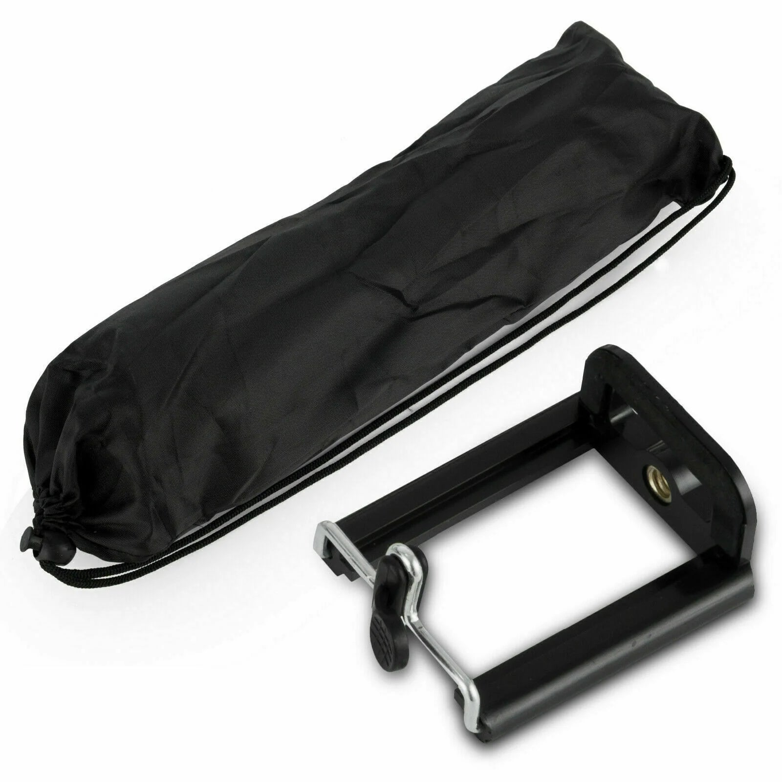 360° Swivel Camera Tripod Stand & Phone Holder for iPhone, Samsung + Bag - Readi Gear