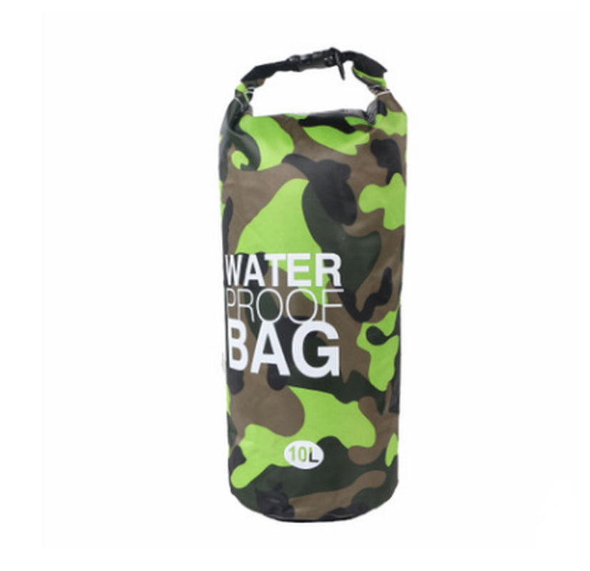 SafeDry Ultimate Camouflage Waterproof Bucket Bag for Beach & Outdoor Adventures - camouflage waterproof bag / backpack Readi Gear