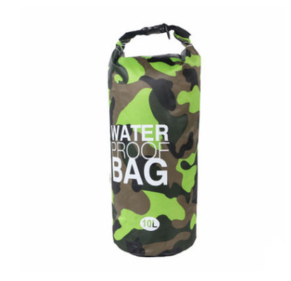SafeDry Ultimate Camouflage Waterproof Bucket Bag for Beach & Outdoor Adventures - camouflage waterproof bag / backpack Readi Gear
