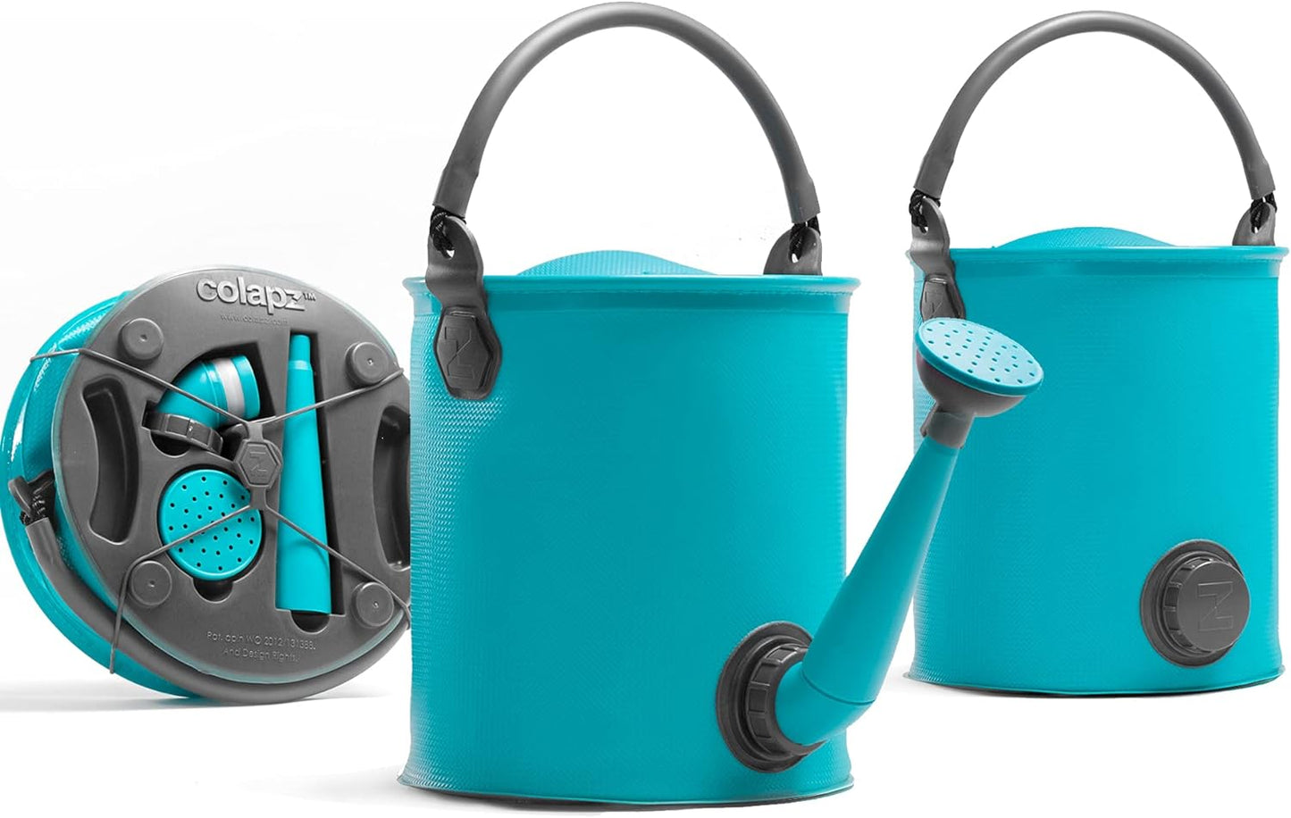 2-in-1 Collapsible Watering Can & Bucket with Spout - 1.5 to 2 Gallon Capacity - Collapsible watering can Readi Gear
