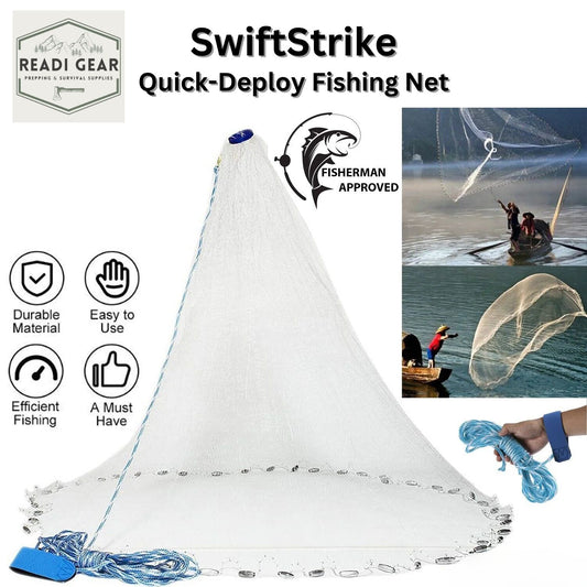SwiftStrike Quick-Deploy Fishing Net - fishing net Readi Gear