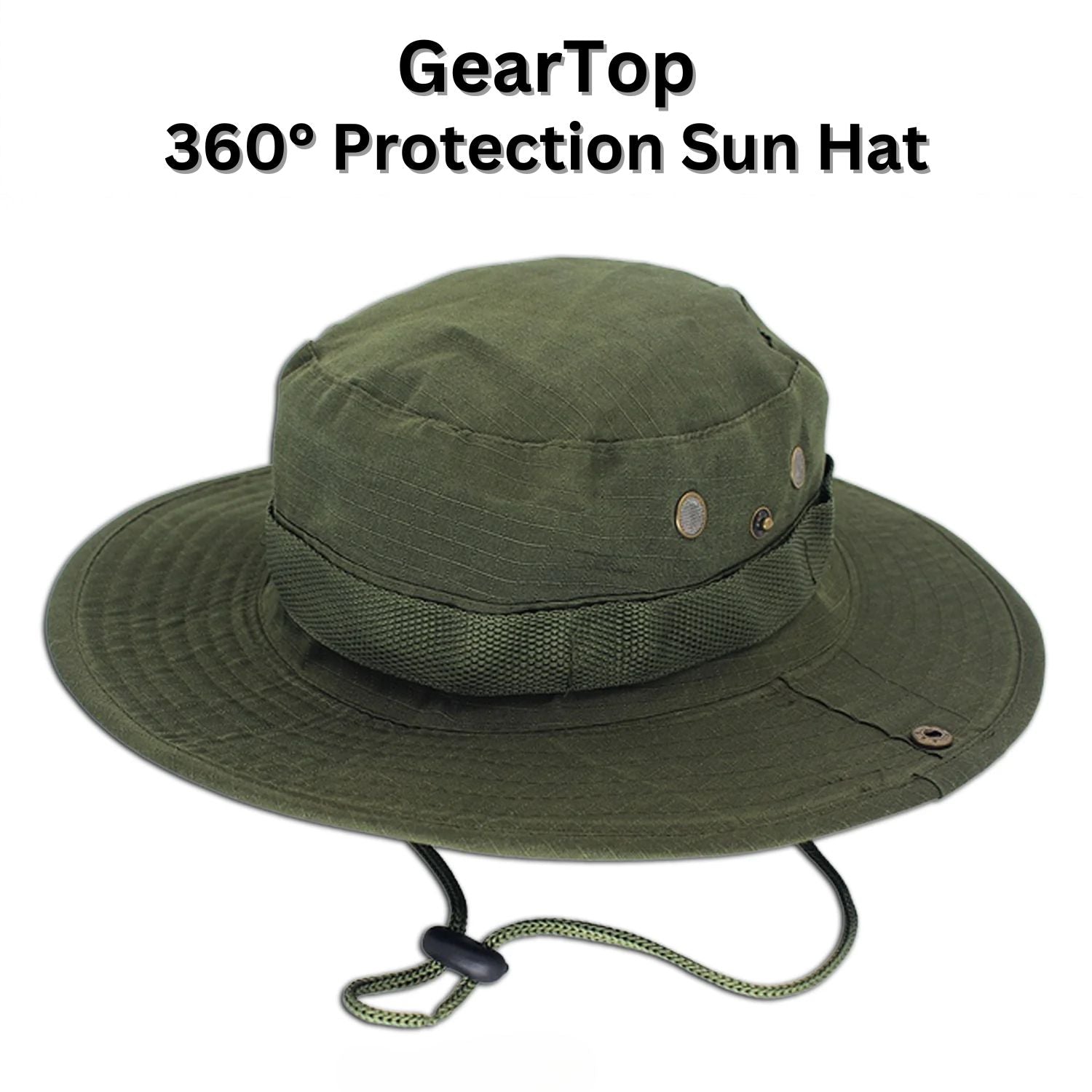 GearTop 360° Protection Sun Hat - GearTop 360° Protection Sun Hat Readi Gear