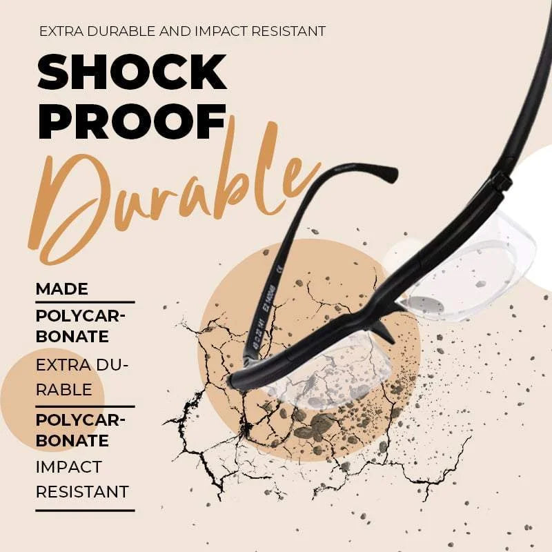 VisionMaster Dial Adjustable Glasses: Variable Focus Eyewear for Any Distance - Readi Gear