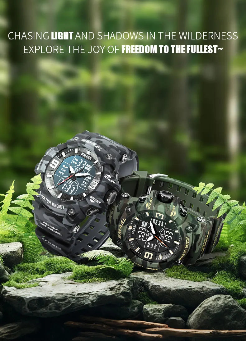 ShadowGuard Camo Military Sport Watch - Readi Gear