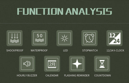 Extreme Explorer Tactical Survival Watch - tactical survival watch Readi Gear