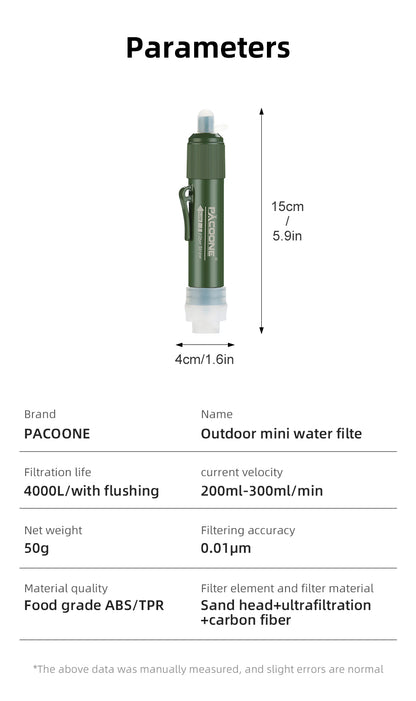 LifeStream Emergency Water Purification System - Water Purification System Readi Gear