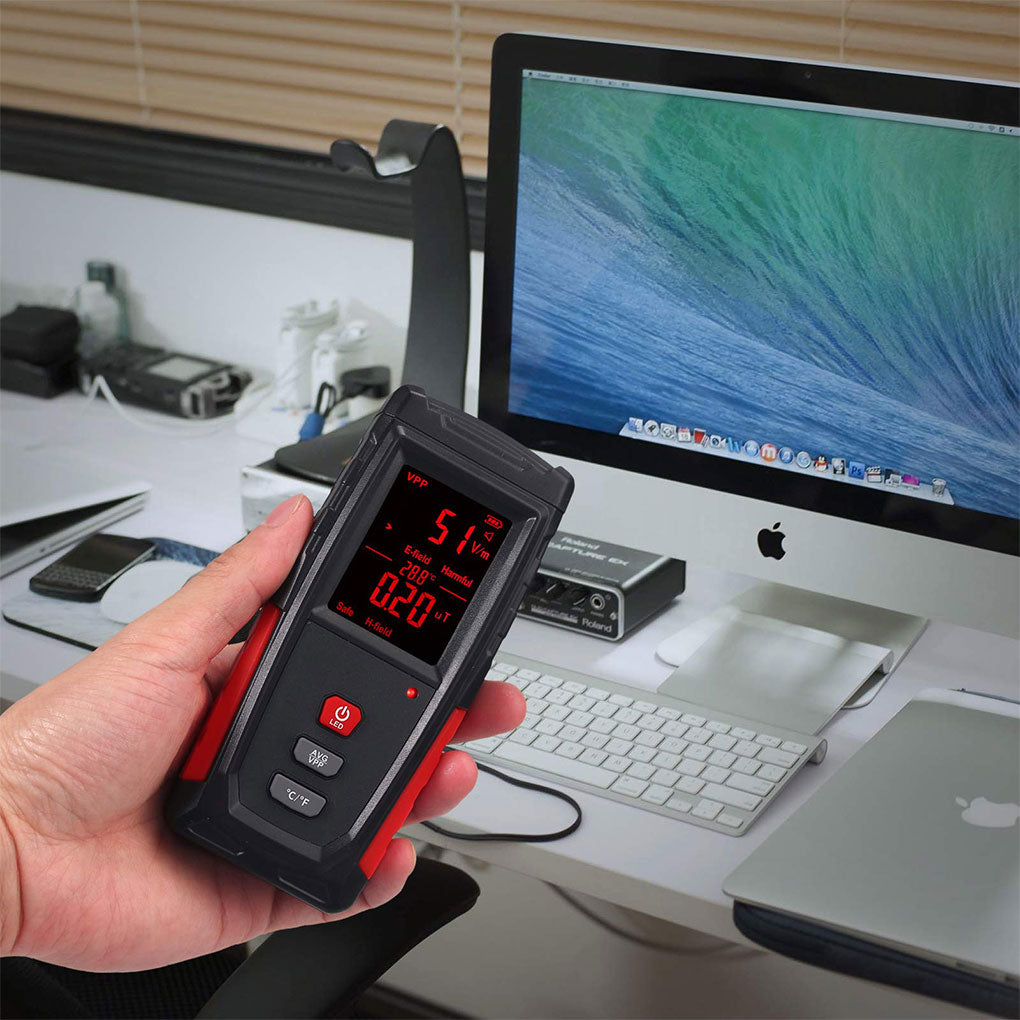 MagnaShield Electromagnetic Radiation Detector with Safety Alarm - MagnaShield Electromagnetic Radiation Detector with Safety Alarm Readi Gear