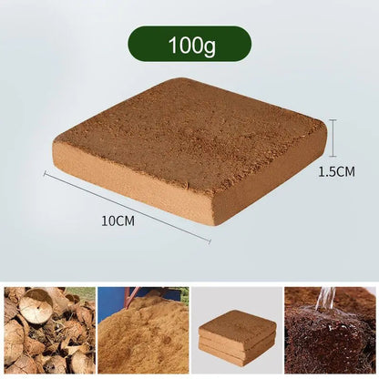 Organic Coconut Coir Brick - Sustainable Growing Medium for Healthy Plants - Organic Coconut Coir Brick Readi Gear