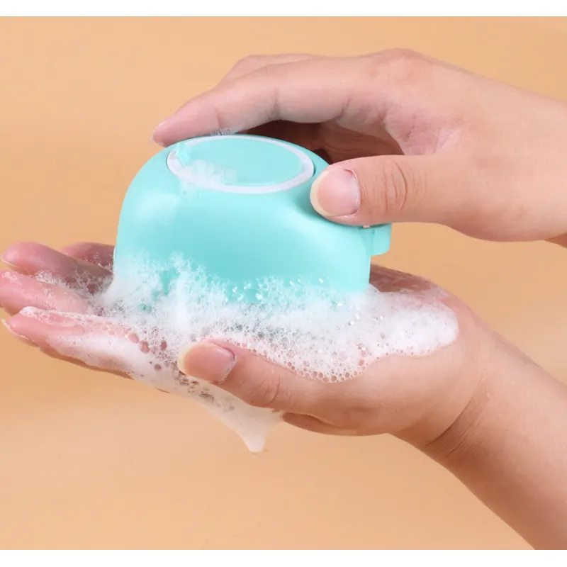 PupSpa Silicone All-in-One Bath Brush & Massager - Dog grooming bath brush Readi Gear