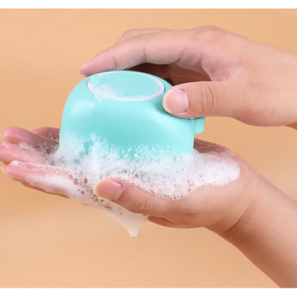 PupSpa Silicone All-in-One Bath Brush & Massager - Dog grooming bath brush Readi Gear