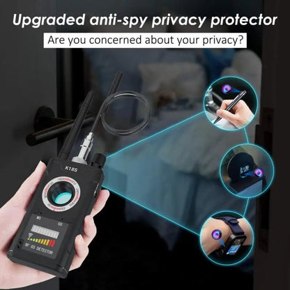 K18S SpySpotter: Professional-Grade Hidden Camera & RF Signal Detector - Hidden Camera Detector Readi Gear