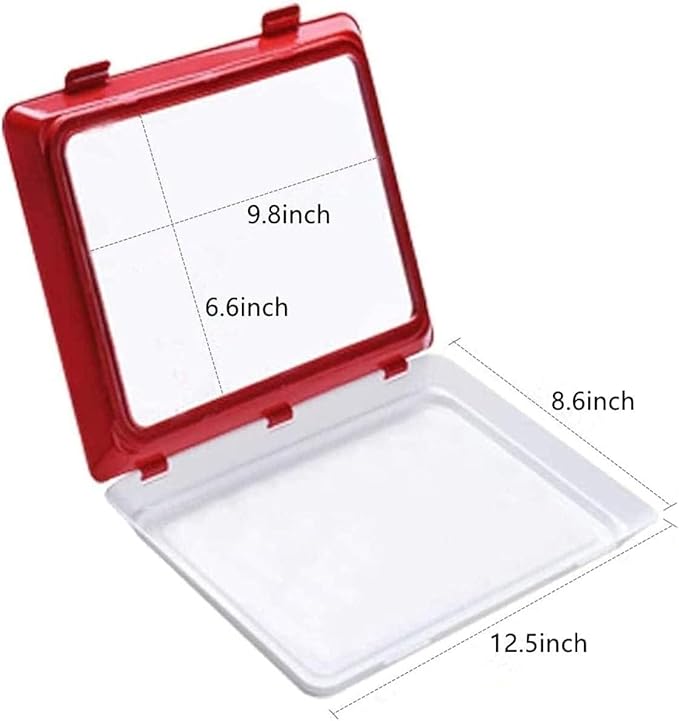 FreshGuard Stackable Food Preservation Tray - Reusable & Eco-Friendly - Food preservation tray Readi Gear