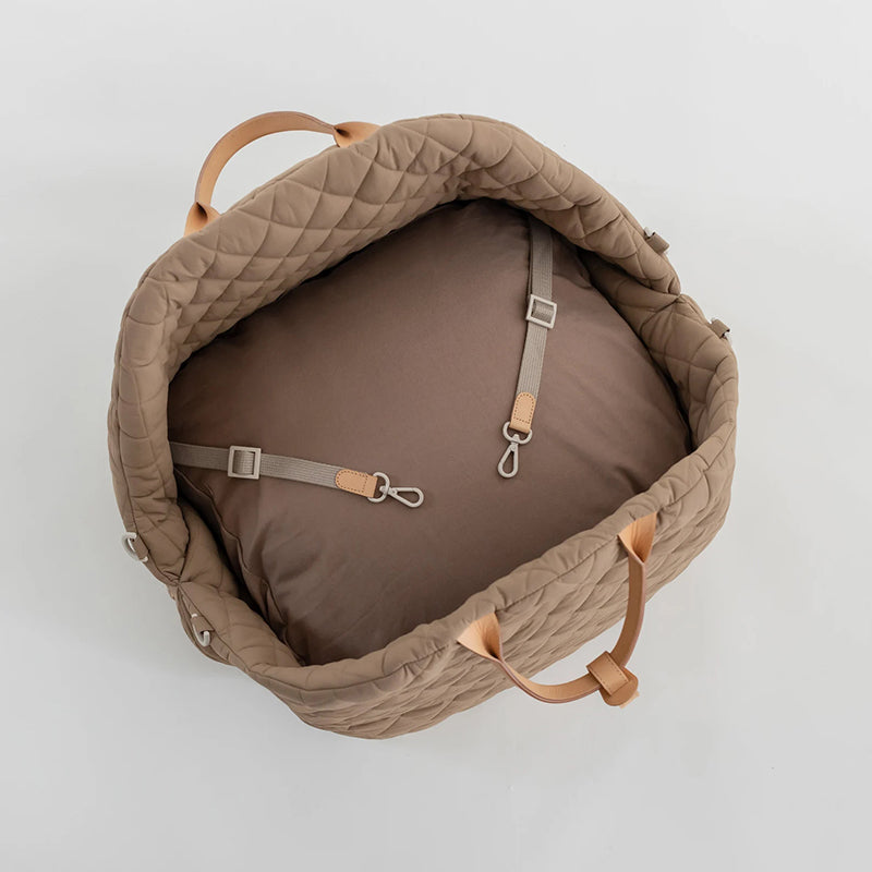 PlushPet Travel Tote - Portable & Waterproof Dog Carrier - Pet Carrier Travel Tote Readi Gear