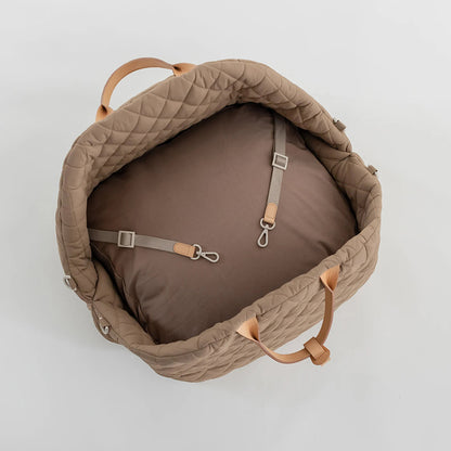 PlushPet Travel Tote - Portable & Waterproof Dog Carrier - Pet Carrier Travel Tote Readi Gear