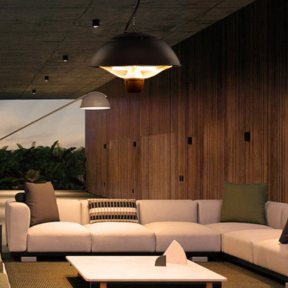 CozyGlow 1500W Indoor/Outdoor Hanging Patio Heat Lamp - Hanging patio heater Readi Gear