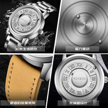 Levitation Steel Ball Watch – Magnetic Force Quartz Timepiece for Men - Readi Gear