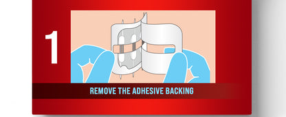 Zipper Wound Closure Kit - Stitch-Free Butterfly Bandages 4-Pack - Zipper wound closure kit Readi Gear