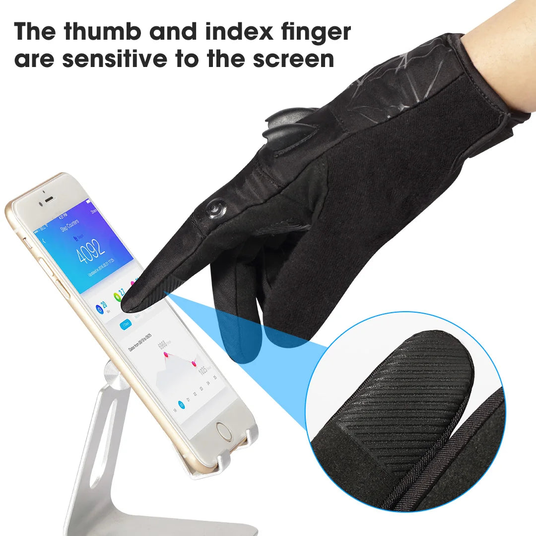 BrightTrail LED Gloves - USB Rechargeable for Cycling, Camping, Fishing - Flashlight gloves Readi Gear