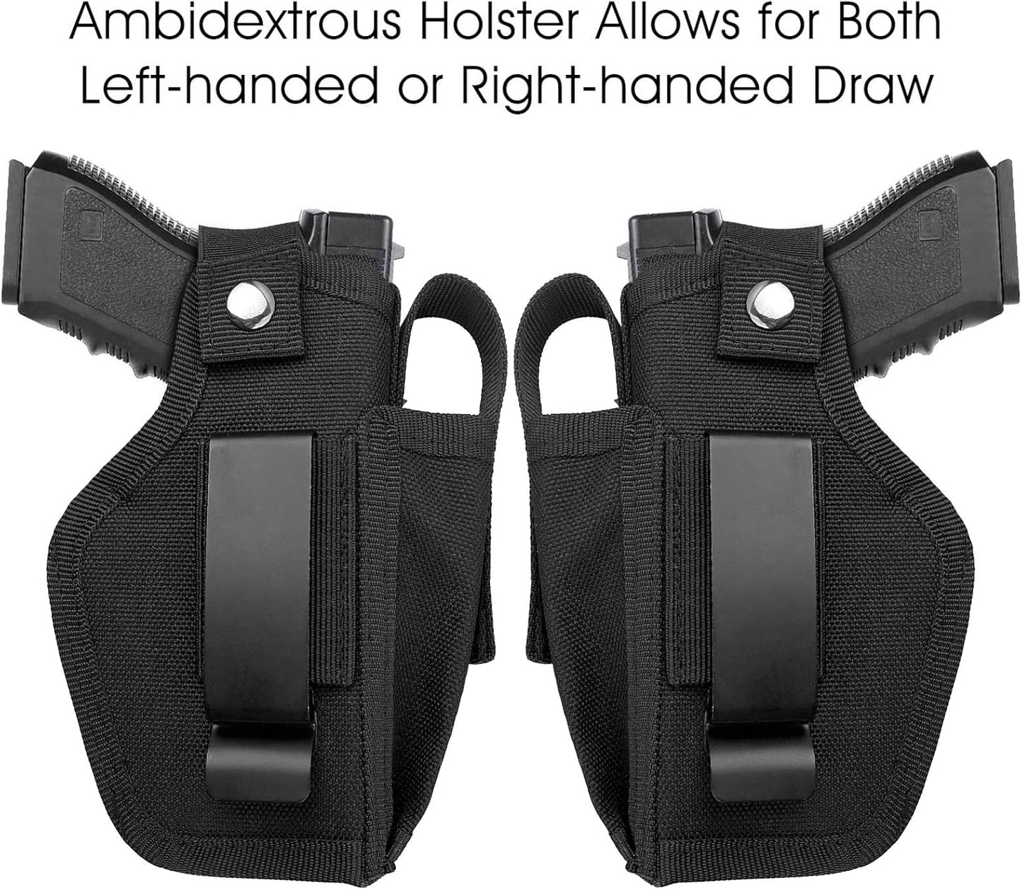 VersaCarry Universal Holster - Ambidextrous IWB OWB with Mag Pouch - Concealed Carry Holster Readi Gear