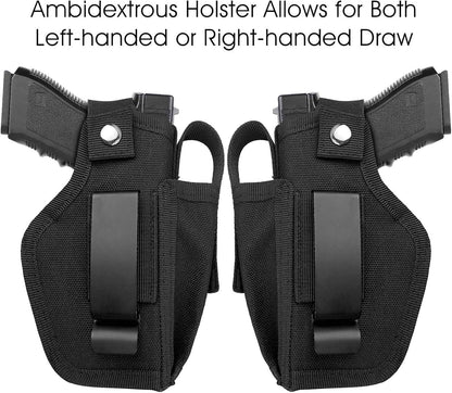 VersaCarry Universal Holster - Ambidextrous IWB OWB with Mag Pouch - Concealed Carry Holster Readi Gear