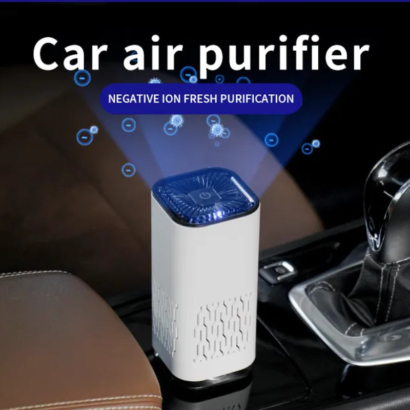 BreatheEasy Portable Negative Ion Air Purifier for Car, Home, Office - Air Purifiers Readi Gear