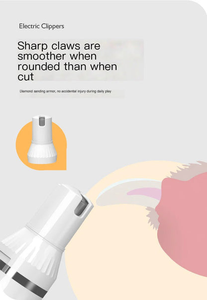 GentlePaws 4-In-1 Quiet Grooming Kit for Dogs & Cats - Pet Grooming Kit Readi Gear