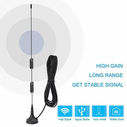 MaxReach Baofeng-Compatible Antenna – Car Mount, Extended Range - radio antenna Readi Gear