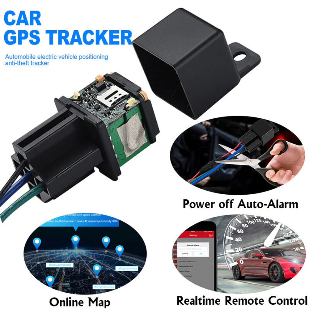 GPS Tracker with Anti-Theft Alarm - Real-Time Vehicle Locator - Car GPS Tracker & Alarm Readi Gear