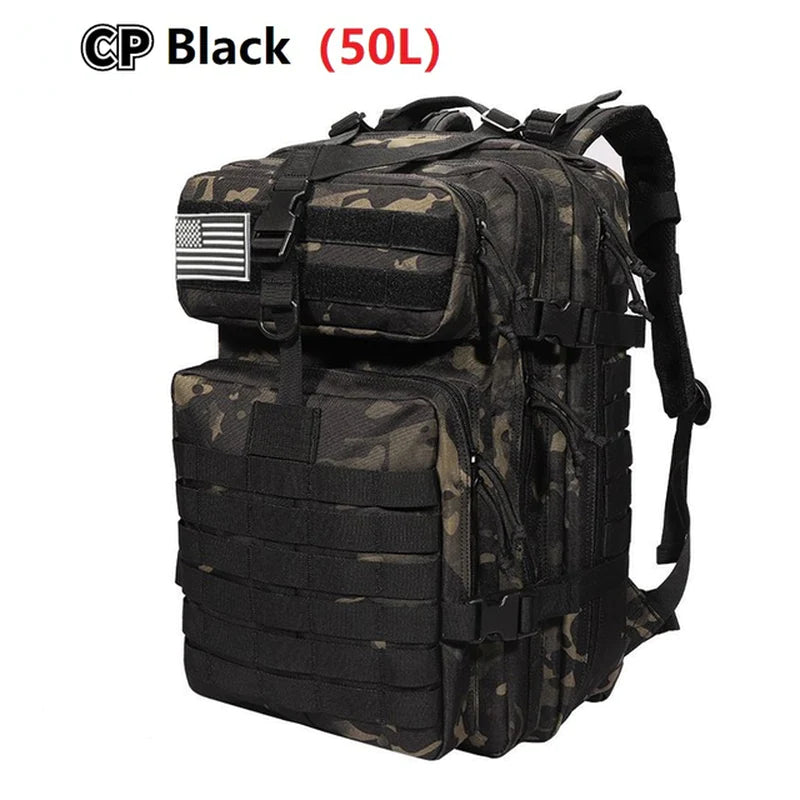 ReconXplorer Tactical Waterproof 50L Backpack - Tactical Backpack Readi Gear