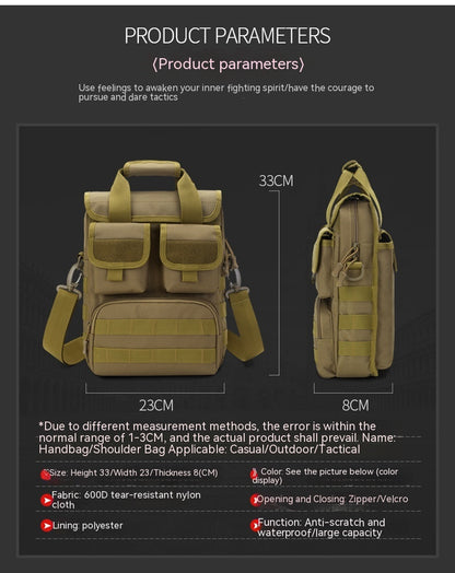 Tactical Trekker - Military Style Crossbody Sling Bag for Men and Women - Readi Gear
