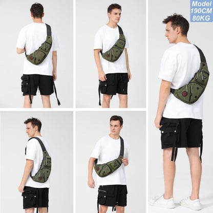 StealthGuard Anti-Theft Sling Bag - Hands-Free Crossbody Backpack for Men & Women - Urban Slingbag Readi Gear