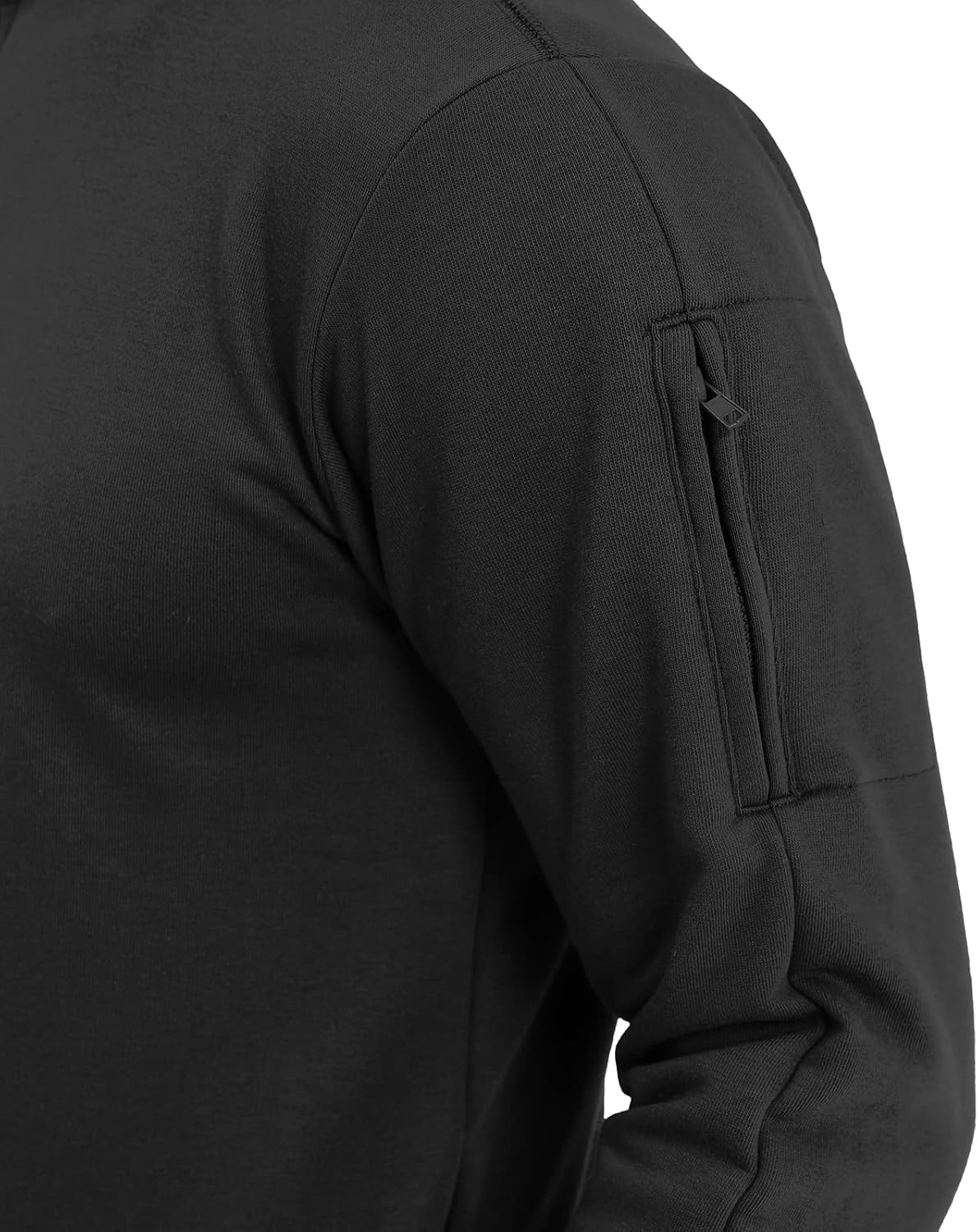 1776 USA Flag Men's Sweatshirt - Patriotic 1/4 Zip Pullover - 1776 1/4 zip pullover sweatshirt Readi Gear