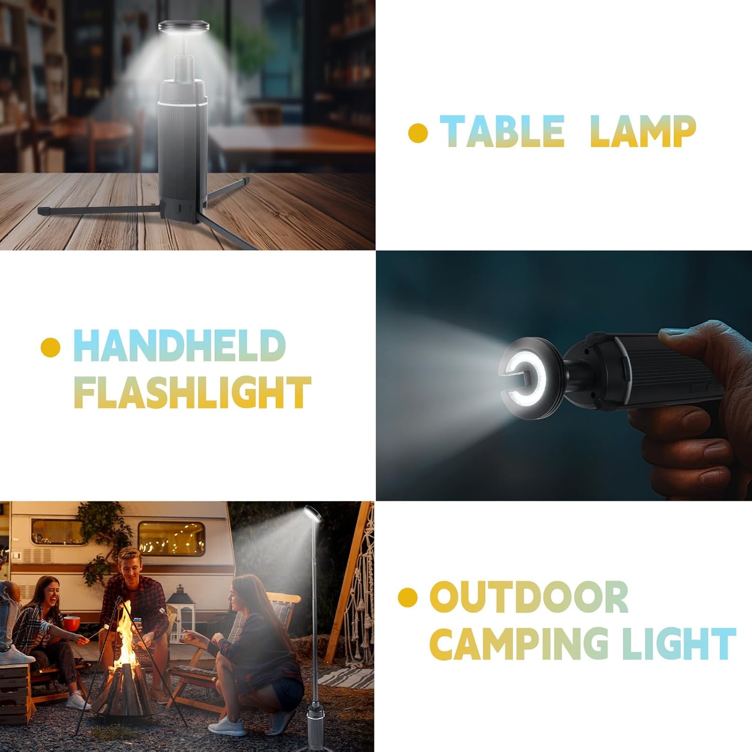 TrailGuard Telescopic LED Camping Lantern & USB Power Bank - Telescopic Camping Light Readi Gear