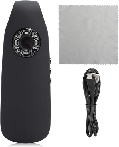 Mini HD Body Cam – Wearable, Motion Detection, Loop Recording