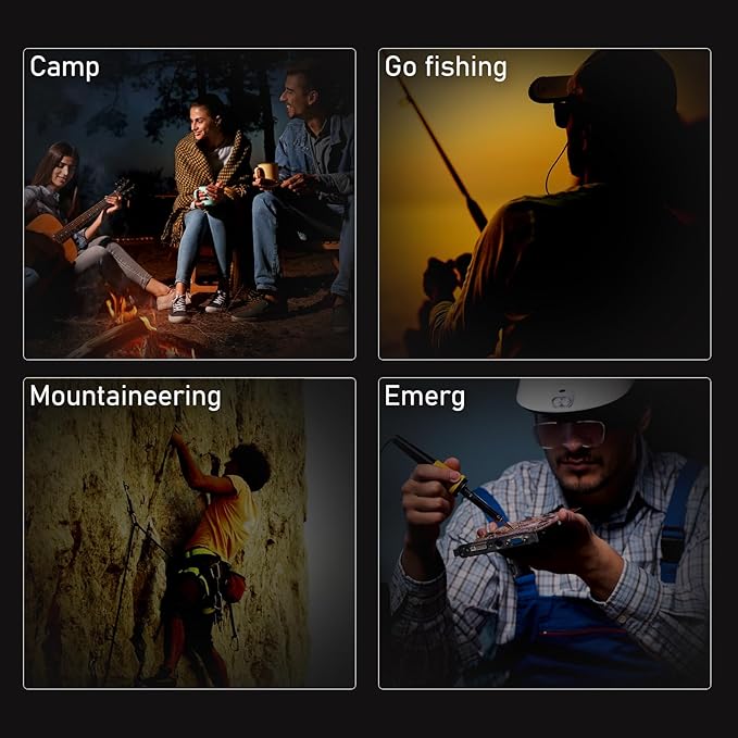 TrekTech Multifunctional Rechargeable Flashlight