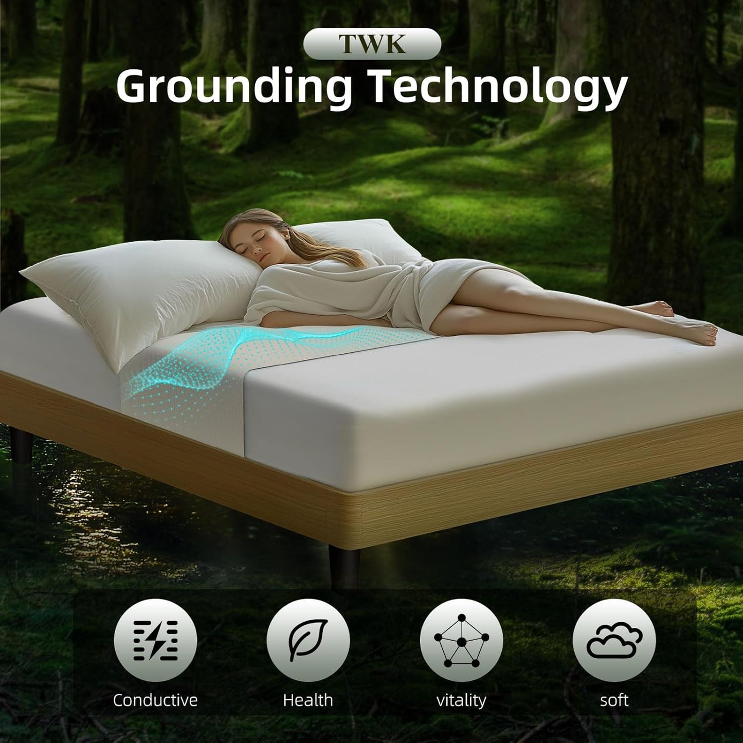 Rejuviaa™ Grounding Bed Mat