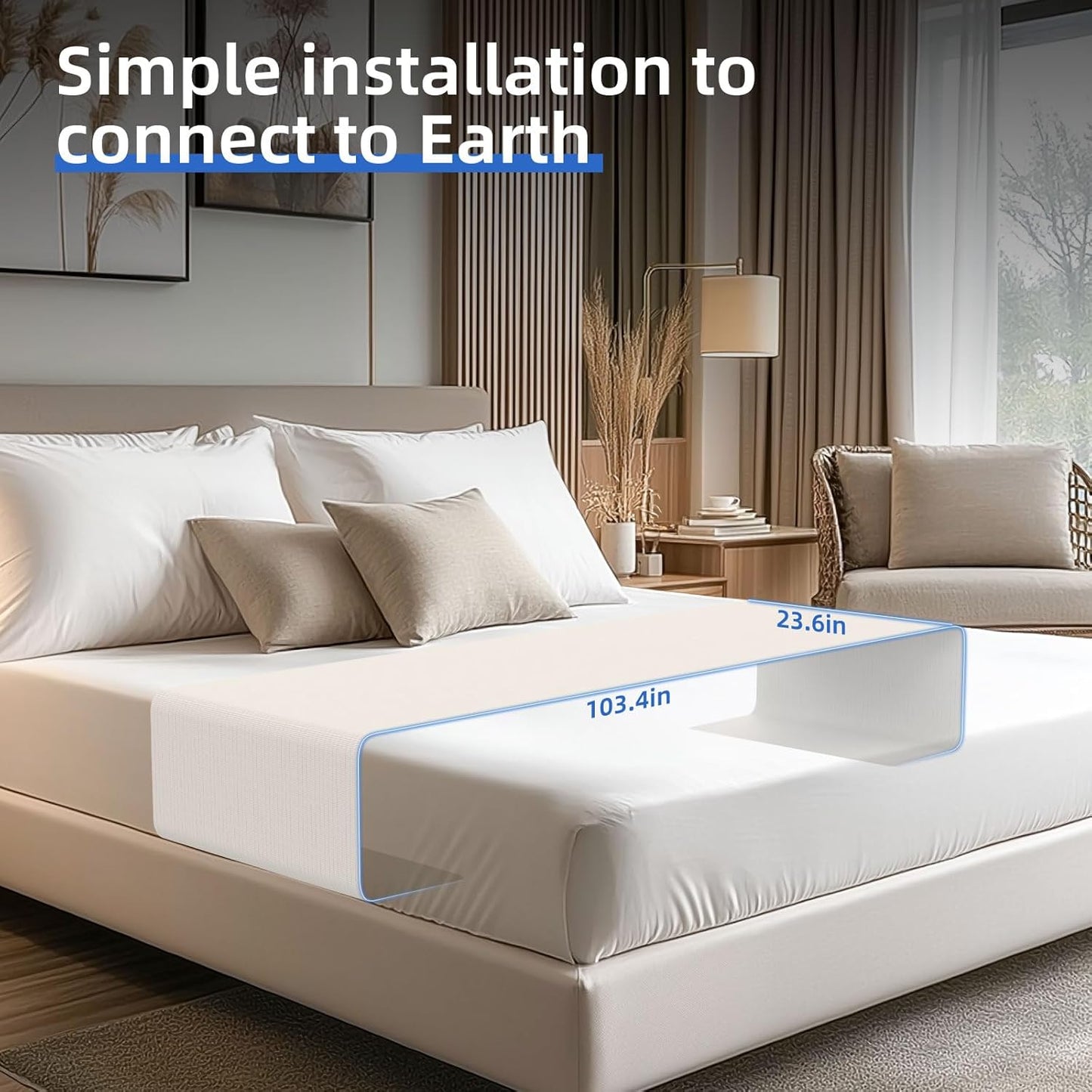 Rejuviaa™ Grounding Bed Mat