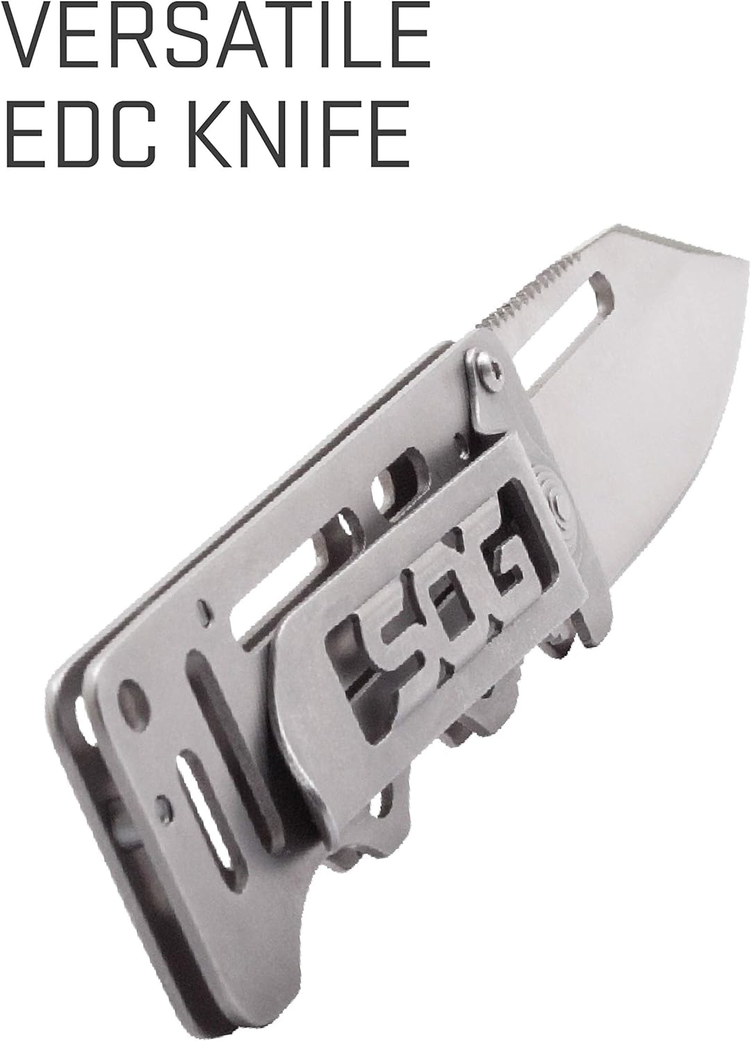 SOG Stealth Money Clip Knife - Concealed 2.75" Blade for Daily Carry - Money clip knife Readi Gear