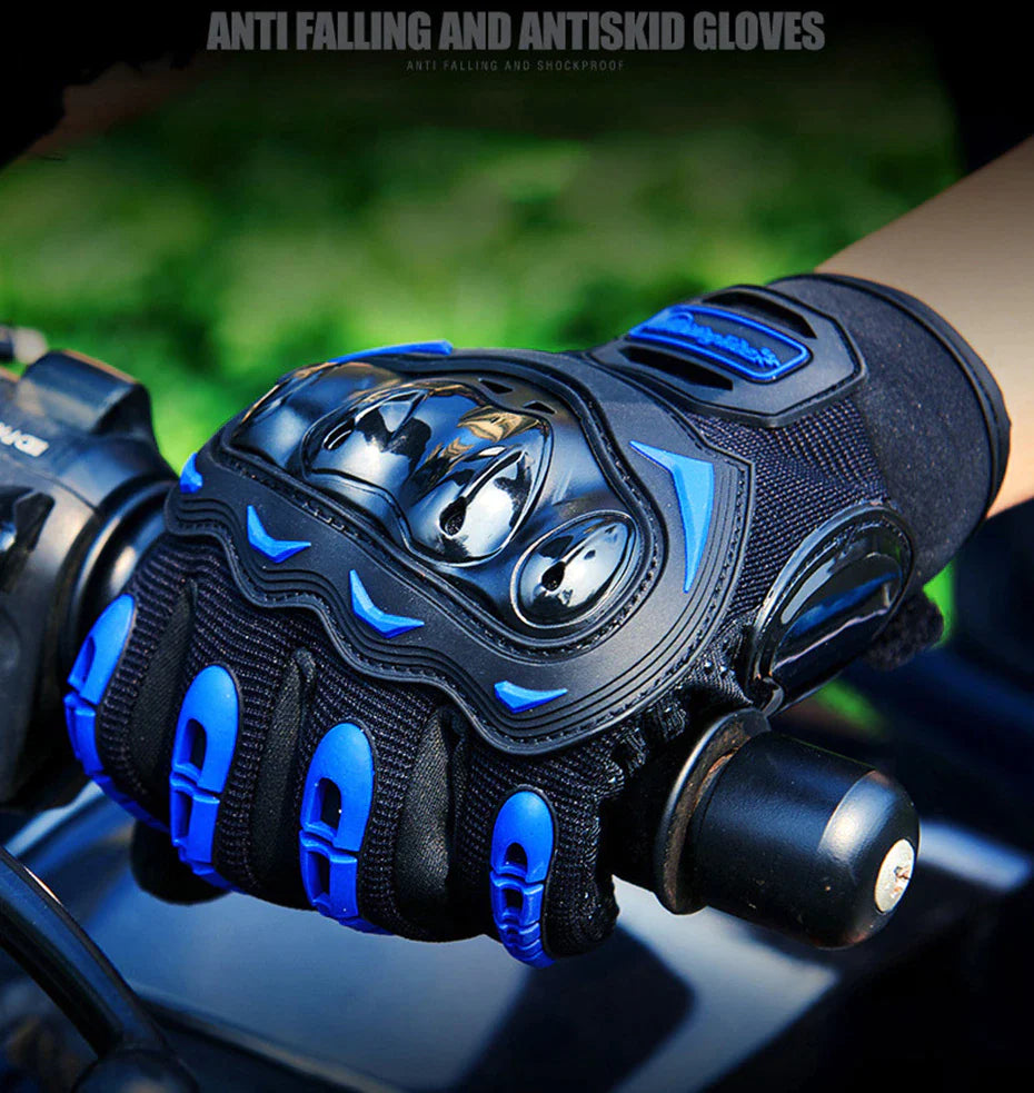 RideArmor Full Protection Touchscreen Motorcycle Gloves - Motorcycle gloves Readi Gear