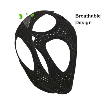 Premium Lycra Anti Snoring Chin Strap - Effective Sleep Apnea Solution - anti snoring chin strap Readi Gear